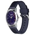 Sonata Smart Plaid Quartz Analog Blue Dial TPU Strap Watch for Men - image number 1