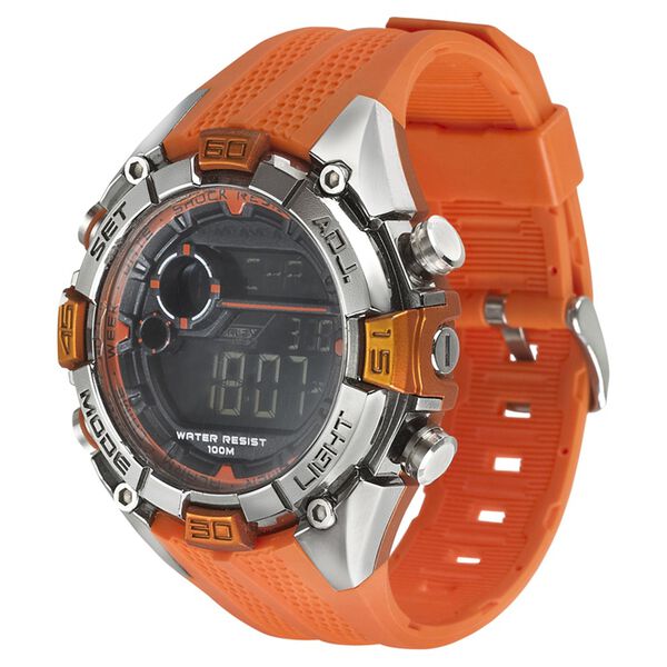 SF Digital Dial Plastic Strap Watch for Men - image number 0