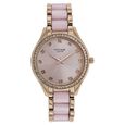 Sonata Poze Quartz Analog Pink Dial Metal & Plastic Strap Watch for Women - image number 1