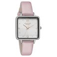 Sonata Poze Quartz Analog Silver Dial Leather Strap Watch for Women - image number 2
