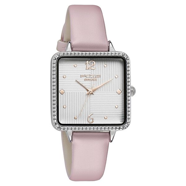 Sonata Poze Quartz Analog Silver Dial Leather Strap Watch for Women - image number 2