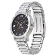 Sonata RPM Quartz Analog with Day and Date Black Dial Metal Strap Watch for Men - image number 2