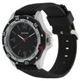 SF Quartz Analog Black Dial Plastic Strap Watch for Men - image number 1