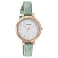 Sonata Blush It Up White Dial Women Watch With Leather Strap
