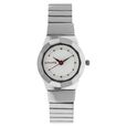 Sonata Quartz Analog White Dial Stainless Steel Strap Watch for Women