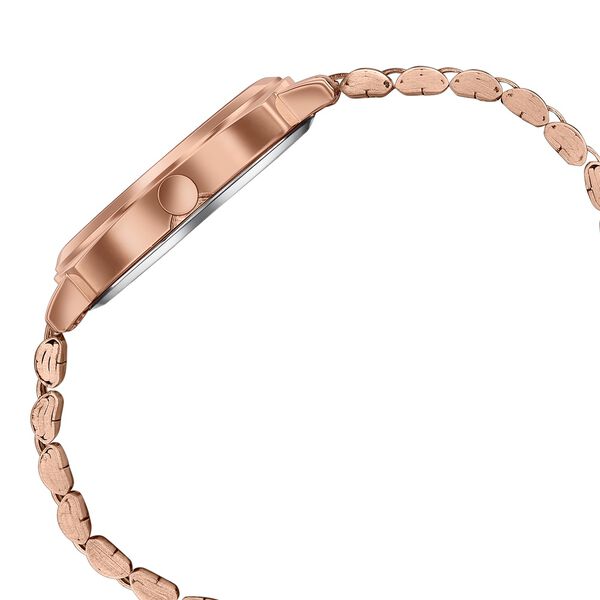 Sonata Vector Blue Dial Rose Gold-Tone Bracelet Watch for Men - image number 5