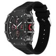 SF Maiden Voyage Sport Watch Black dial And Strap wih red accents Tonneau Shaped Case with Multifunction movement - image number 1
