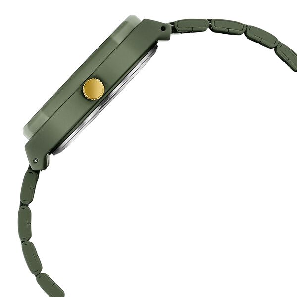 Sonata Poze Quartz Analog Green Dial Green Metal Strap Watch For Men - image number 5
