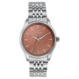 Sonata Poze Quartz Analog Brown Dial Silver Colour Stainless Steel Strap Watch For Men - image number 2