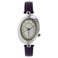 Sonata Quartz Analog Silver Dial Leather Strap Watch for Women - image number 0