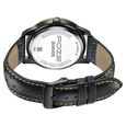 Poze By Sonata Quartz Analog Black Dial Two Toned Leather Strap Watch For Men - image number 6