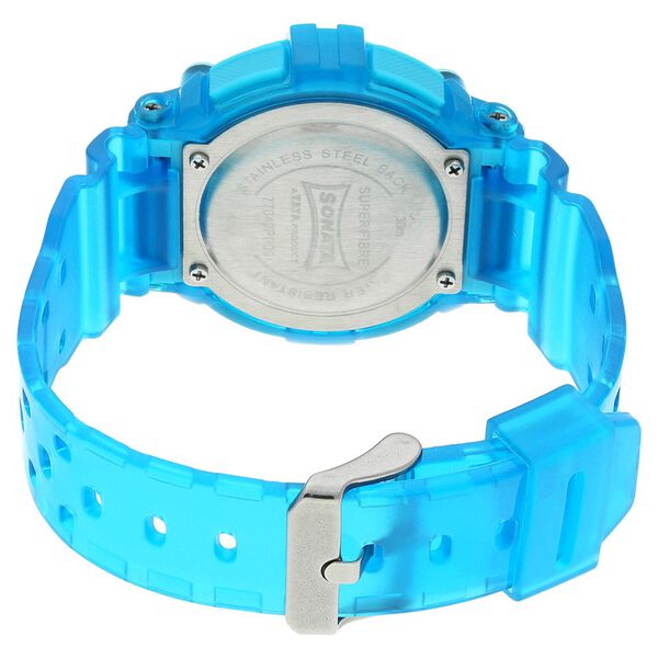 SF Digital Dial Plastic Strap Women Watch - image number 3