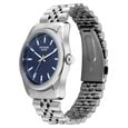 Poze By Sonata Quartz Analog Blue Dial Silver Metal Strap Watch For Men - image number 2