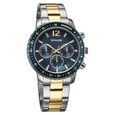 Sonata Chronos Quartz Analog with Date Blue Dial Blue Colour Plastic Strap Watch For Men