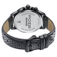 Poze By Sonata Quartz Analog Black Dial Black PU Leather Strap Watch For Men - image number 6