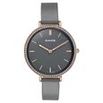 Sonata Quartz Analog Grey Dial Grey Leather Strap Watch For Women - image number 1