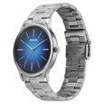 Sonata Aspire Quartz Analog Blue Dial Stainless Steel Strap Watch For Men - image number 1