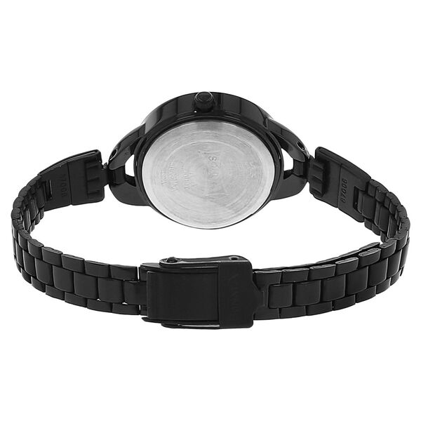 Sonata Quartz Analog Black Dial Stainless Steel Strap Watch for Women - image number 3