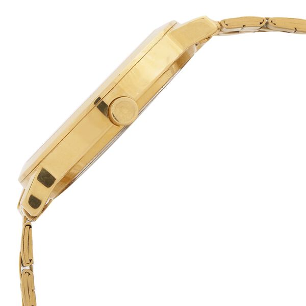 Sonata Quartz Analog with Day and Date Golden Dial Stainless Steel Strap Watch for Men - image number 3