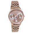 Sonata Wedding Edit Quartz Multifunction Pink Dial Stainless Steel Strap Watch For Women - image number 2