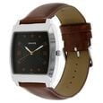 Sonata Quartz Analog Black Dial Leather Strap Watch for Men - image number 1