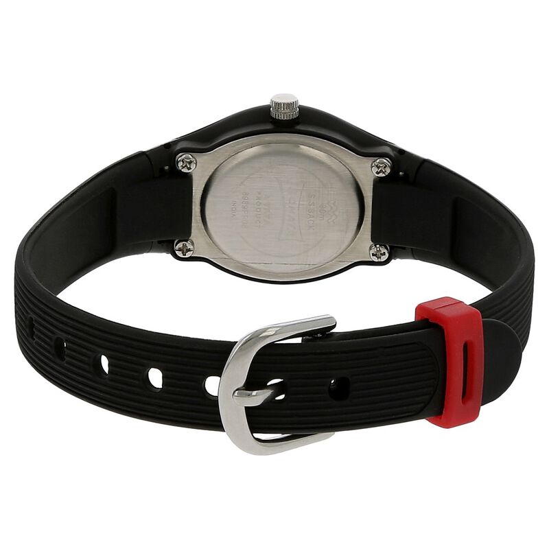 SF Quartz Analog Silver Dial Plastic Strap Watch for Women - image number 3