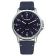 Poze by Sonata Quartz Analog Blue Dial PU Leather Strap Watch for Men - image number 0