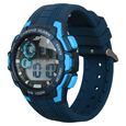 SF Digital Dial Silicone Strap Watch for Men - image number 1