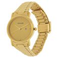 Sonata Quartz Analog with Date Champagne Dial Stainless Steel Strap Watch for Men - image number 1