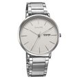 Sonata Ascent Quartz Analog Black Dial Stainless Steel Strap Watch For Men
