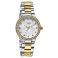 Sonata Poze Quartz Analog White Dial Two Toned Colour Stainless Steel Strap Watch For Women - image number 1