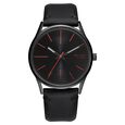 Poze by Sonata Quartz Analog Blue Dial PU Leather Strap Watch for Men