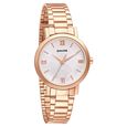 Sonata Linnea Pink Dial Women Watch With Stainless Steel Strap