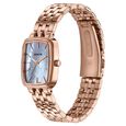 Sonata Festive Quartz Analog Mother Of Pearl Dial Rose Gold Metal Strap Watch For Women - image number 2
