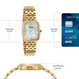 Sonata Festive Quartz Analog Mother Of Pearl Dial Gold Metal Strap Watch For Women - image number 3