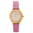Sonata Splash White Dial Women Watch With Leather Strap - image number 1