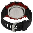 SF Quartz Analog Digital Black Dial Plastic Strap Watch for Men - image number 3