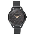 Sonata Wedding Bling Quartz Analog Black Dial Black Stainless Steel Strap Watch for Women - image number 0