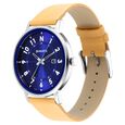 Sonata Force Quartz Analog with Date Blue Dial Leather Strap Watch for Men - image number 1