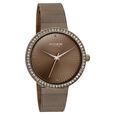 Sonata Poze Quartz Analog Brown Dial Mesh Strap Watch for Women - image number 2