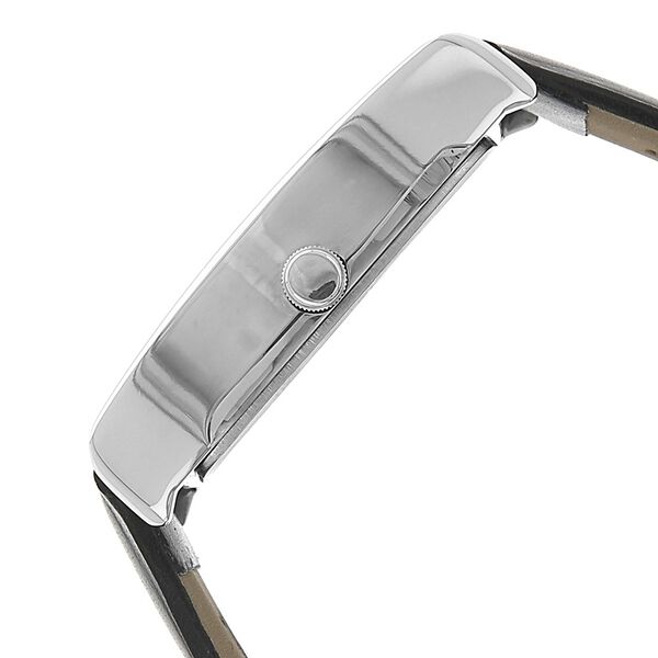 Sonata Quartz Analog with Day and Date Silver Dial Leather Strap Watch for Men - image number 2