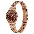 Sonata Poze Quartz Analog Brown Dial Rose Gold Metal Strap Watch For Women - image number 4