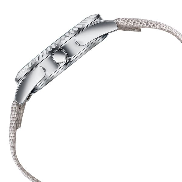 Poze By Sonata Quartz Analog White Dial Grey Nylon Strap Watch For Men - image number 5