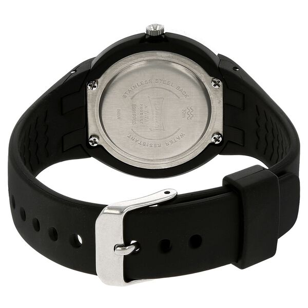 SF Quartz Analog Black Dial Plastic Strap Watch for Women - image number 3