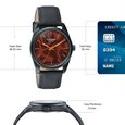 Poze By Sonata Quartz Analog Two Toned Dial Black Nylon Strap Watch For Men - image number 3