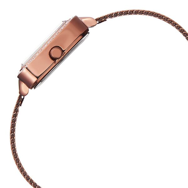 Poze by Sonata Quartz Analog Brown Dial Stainless Steel Strap Watch for Women - image number 3