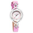 Sonata Alloys Rose Gold Dial Women Watch With Stainless Steel Strap