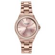 Sonata Poze Quartz Analog Pink Dial Rose Gold Colour Stainless Steel Strap Watch For Women - image number 2