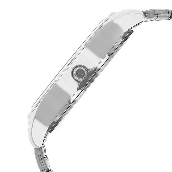 Sonata Quartz Analog Silver Dial Stainless Steel Strap Watch for Men - image number 2