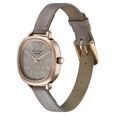 Sonata Poze Quartz Analog Grey Dial Leather Strap Watch For Women - image number 3